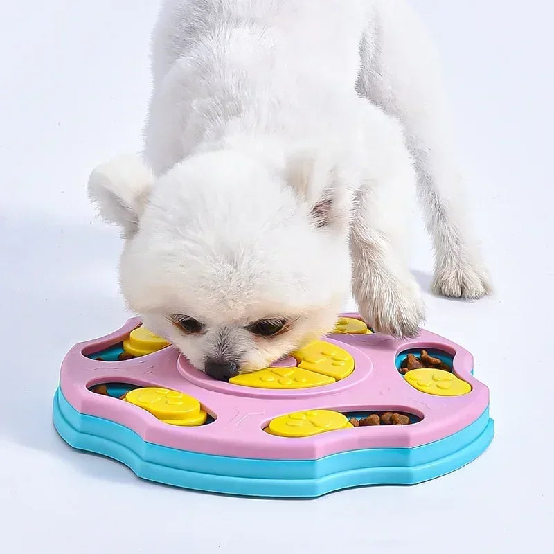 Dog Puzzle Toy & Slow Feeder – Interactive Food Dispenser for Cats and Dogs