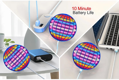 Hand-Controlled Flying Ball Toy ABS Plastic 360 Degree Suspension