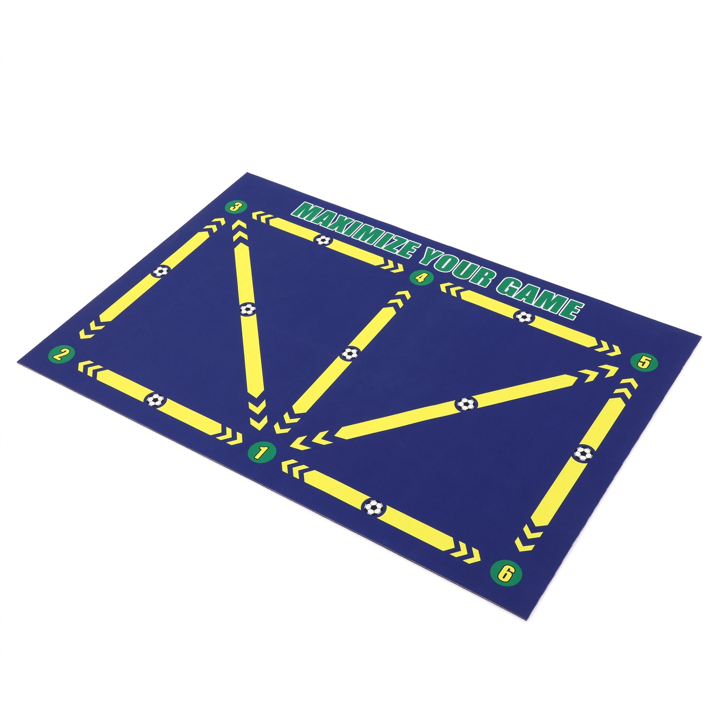 Soccer ball control training mat | Stable and silent rubber base | Digital Guidance Design | Improve ball sense, daily training