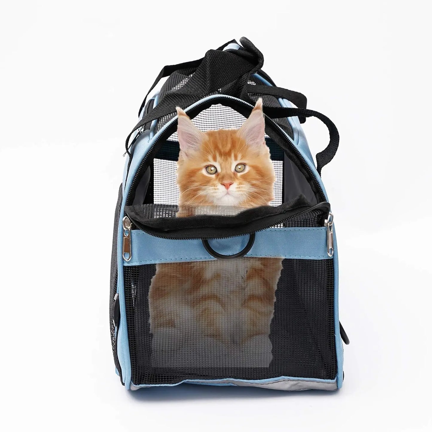 Portable Dog Cat Carrier Bag Pet Puppy Travel Bags Breathable Mesh Small Dog Cat Dogs Outdoor Tent Carrier Outgoing Pets Handbag