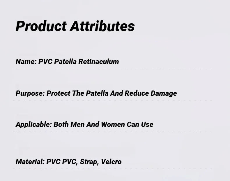 Adjustable PVC Knee Patellar Band Tendon Support Strape Brace Shock Absorption Compression Strap Pads Sport Protection