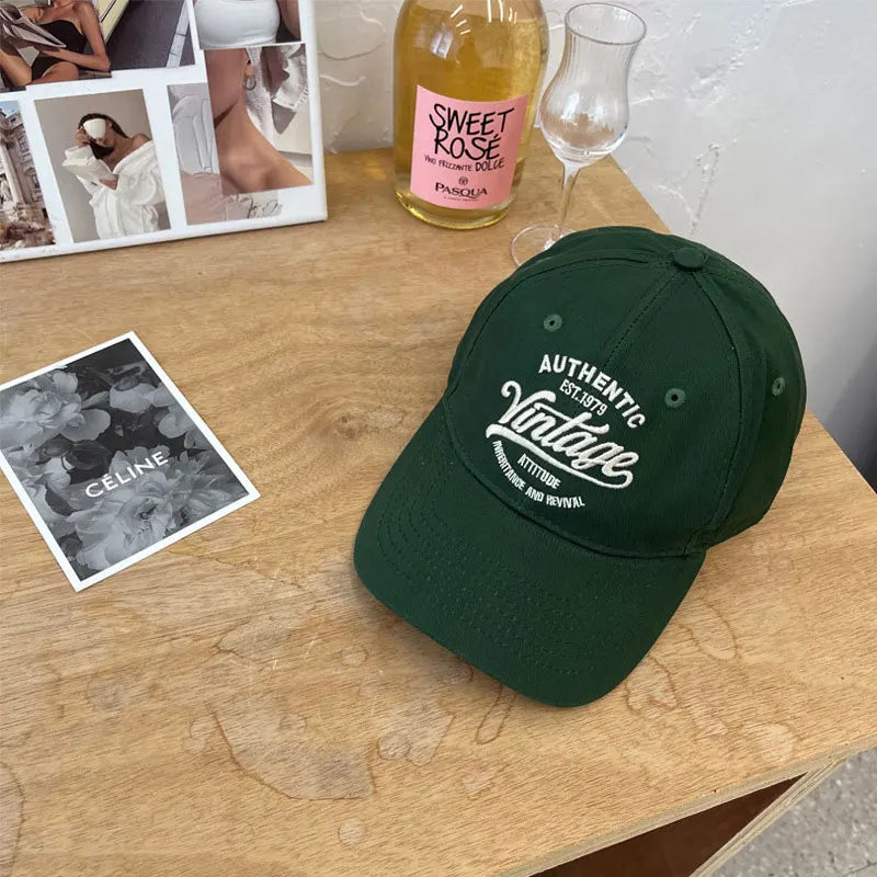 Embroidery Letters Baseball Hat Women Men Summer Outdoor Golf Sports Sun Protection Hat Snapback Hip Hop Trucker Peaked Caps