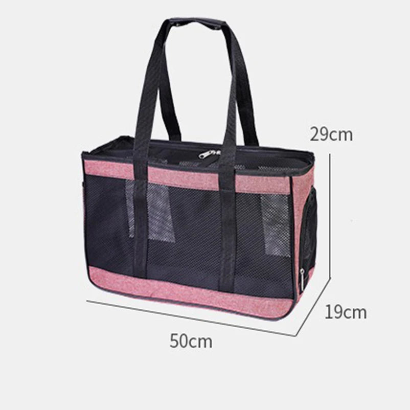 Dog Carrier Bag Soft Side Backpack Cat Pet Carriers Dog Travel Bags Airline Approved Transport For Small Dogs Cats Outgoing