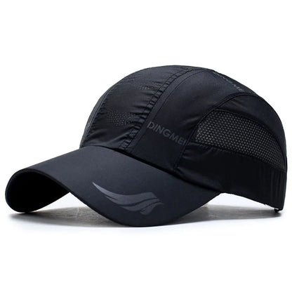 Baseball Cap Unisex Quick-Dry Mesh Adjustable Snapback