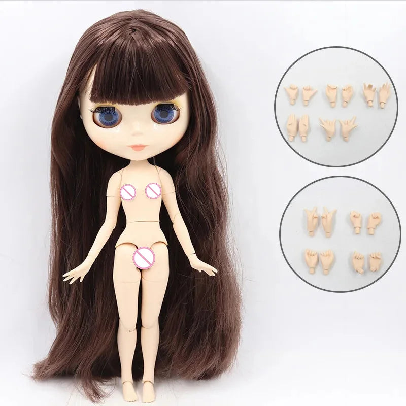 ICY DBS Blyth Doll White Skin Joint Body 1/6 BJD Special Price OB24 Toy Gift