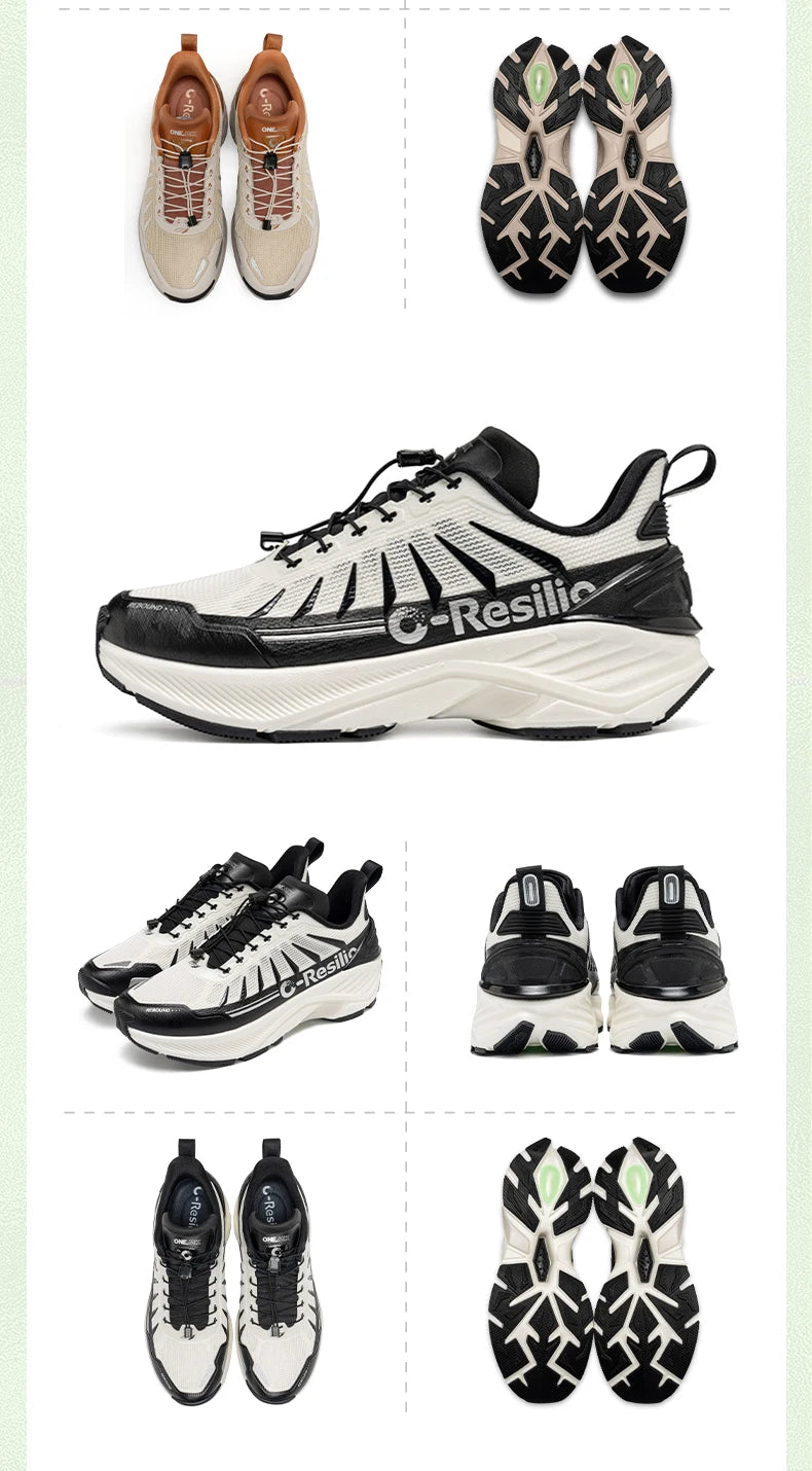 Trail Running Shoes Non-Slip Lightweight Breathable Hiking Sneakers