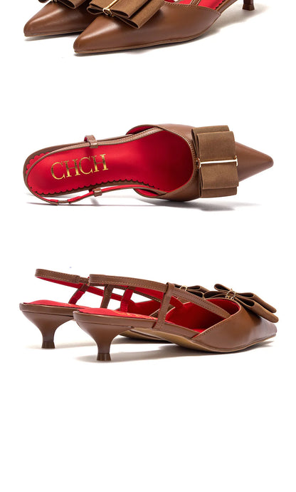 Sandals Strappy Pointed-Toe Women PU Upper Casual Workplace Style