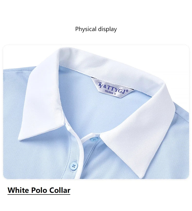 TTYGJ 2025 New Golf Women's Short-sleeved Shirt Quick-drying Breathable Polo Top Lady A-lined Golf Skirt Anti-exposure Skorts