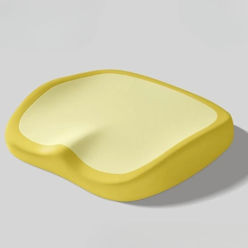 1pc Ergonomic Memory Foam Office Chair Cushion,Adjustable Hip & Waist Support, Portable Comfort for Home, Car, and Office Use