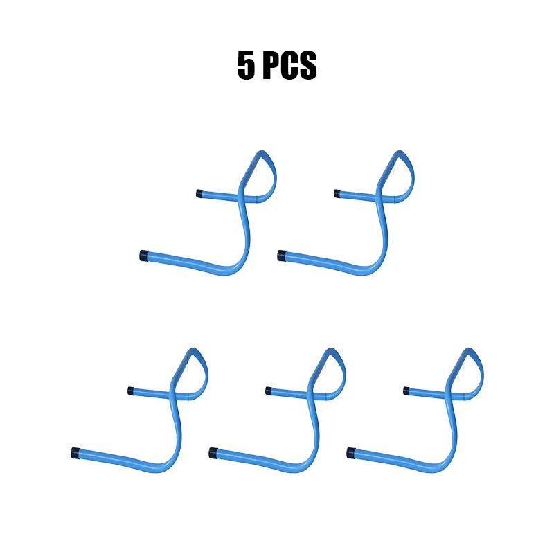 5/10/20/30Pcs 30cm Football Hurdle Portable Speed Agility Training Equipment Hurdle Ladder Safety Soccer Stable Rack
