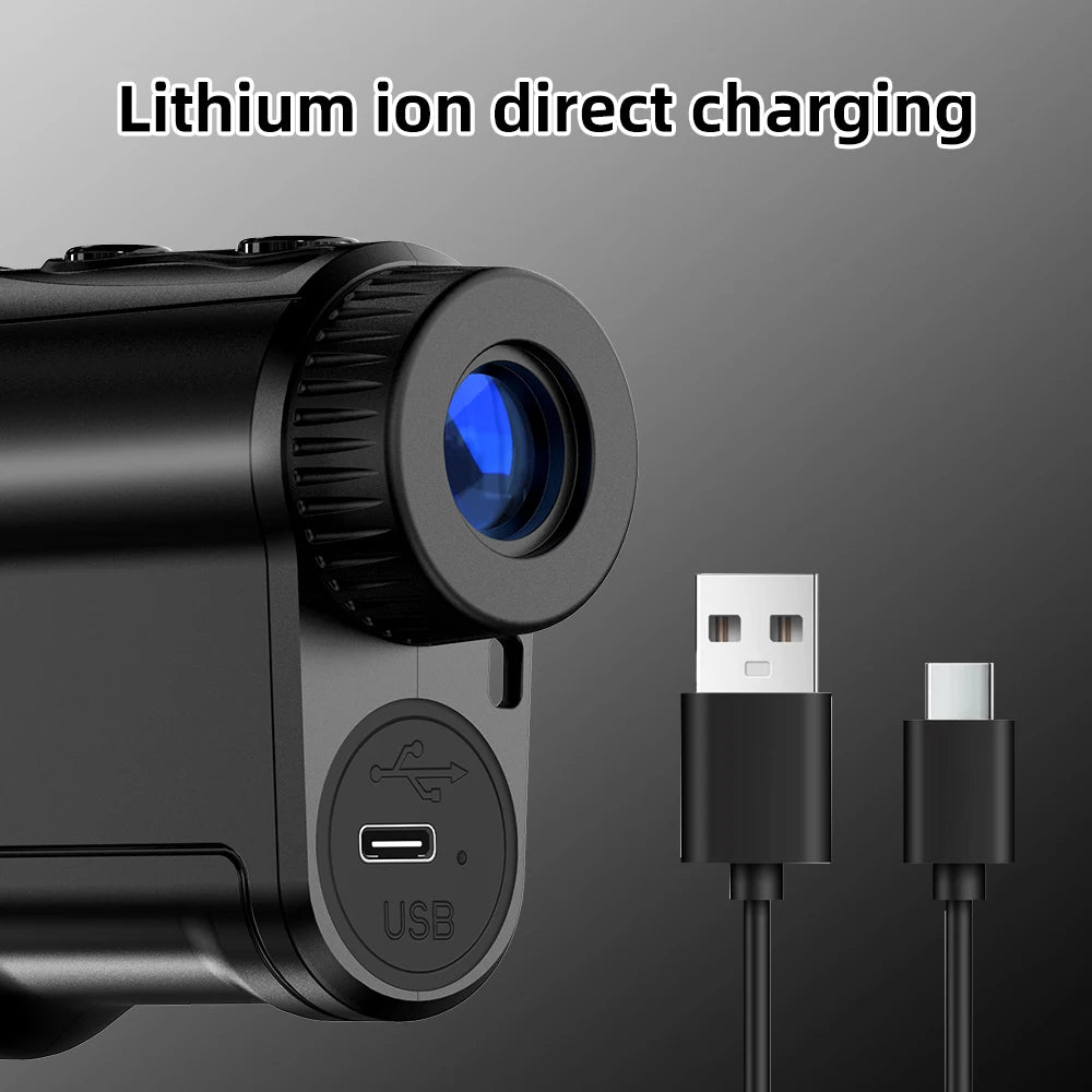 Nohawk Golf Laser Rangefinder 600M 1000M Multifunctional Telescope with Flag-Lock Slope  Distance Meter for Hunting Monocular