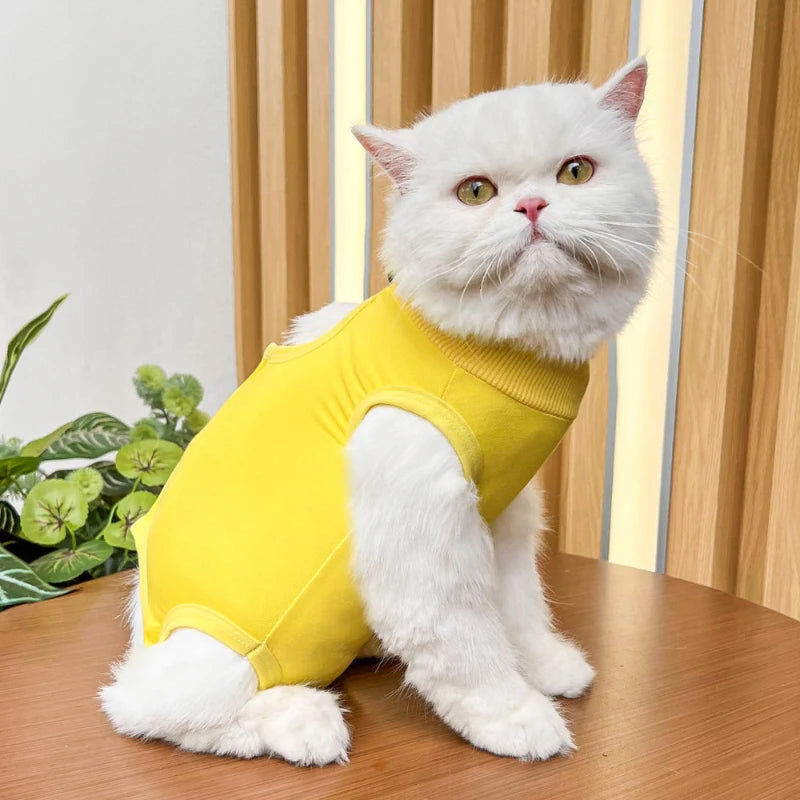 Cats Surgery Recovery Suit for Small Medium Dog Cat Vest  Pet Shirt Soft Pajama After Surgery Wear Recovery Clothes Anti Licking