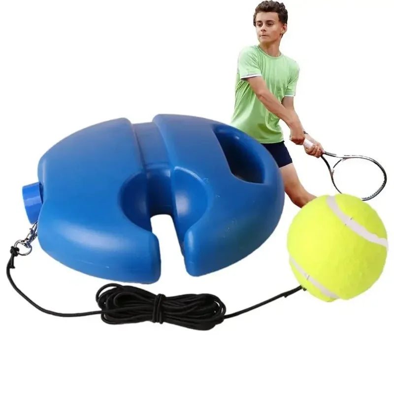 With Rebound Balls and Elastic Improve Your Rope Base - Perfect for Indoor and Outdoor Training  Tennis Skills Anywhere