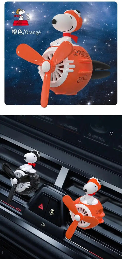 Air Freshener Propeller Pilot Series Car Anime Figure Aromatherapy Diffuser