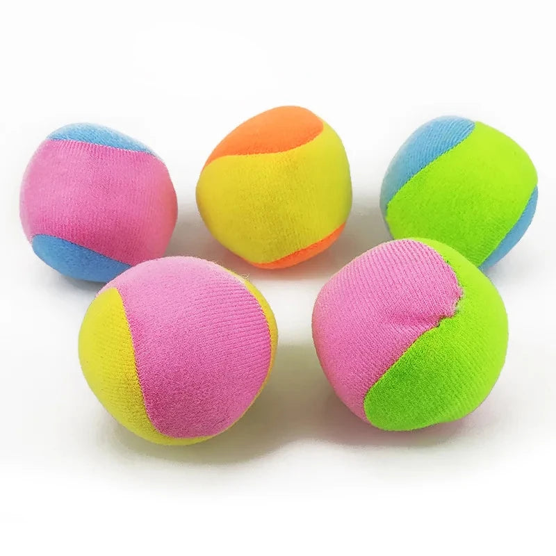 1/3/6pc Soft Ball Small Dog Tennis Play Training Pet Toys Dog Toy Ball Outdoor Throwing Dog Recovery Training Pet Supplies TMZ