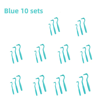 Pet Tick Removal Tweezer Plastic Flea Mite Remover Tool