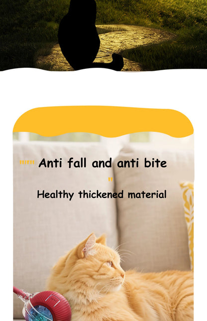Rolling Ball Toy for Cats and Dogs Rechargeable ABS and Silicone