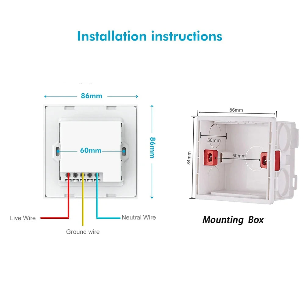Melery Tuya WiFi Smart Israel Wall Socket EU Power Plug Outlet USB Type-C PD 20W Charge Port for Iphone Alexa Dot Google Home