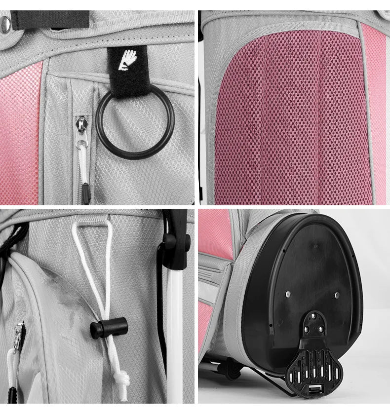 PGM Women's Golf Bags Lightweight 7-hole Bracket Bag QB148