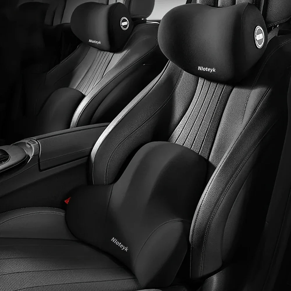 1pc Memory Foam Lumbar Back Cushion for Car Office Gaming Chairs and Postpartum Waist Support Multi Functional Pain Relief Pillo