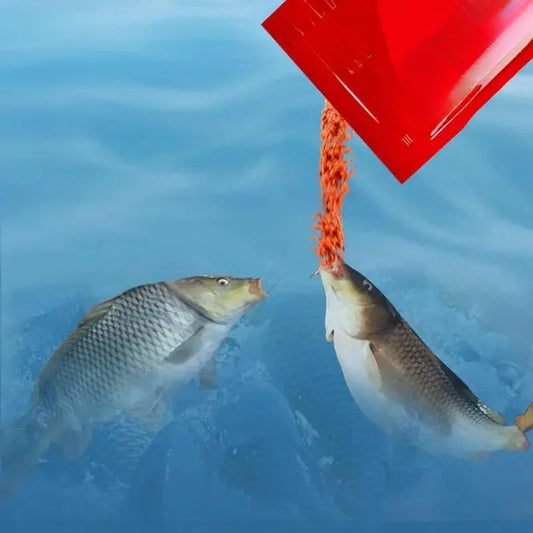 Red Worm Bait Powder Natural Highly Concentrated Fish Scent Attractant for Freshwater Fishing