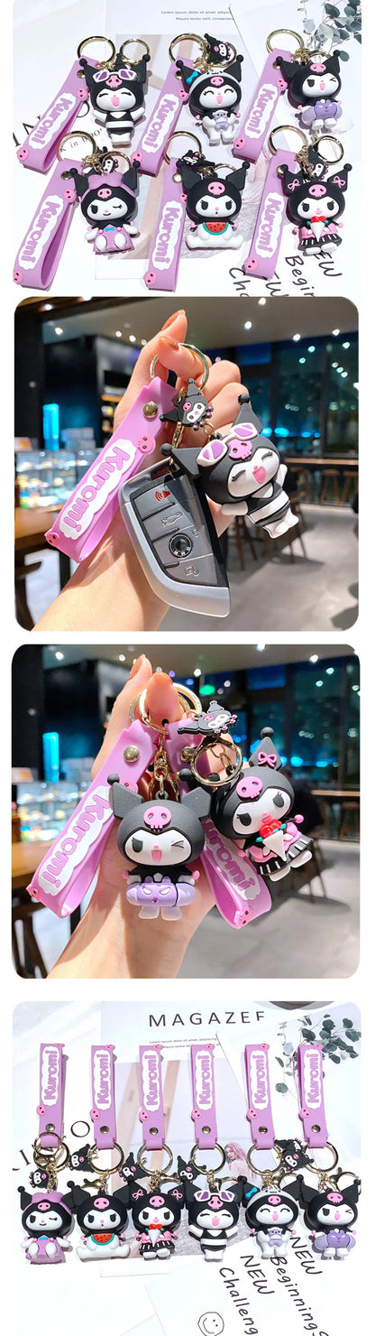 Anime Keychain PVC Collection Bag Pendant Unisex Ages 3 and Up