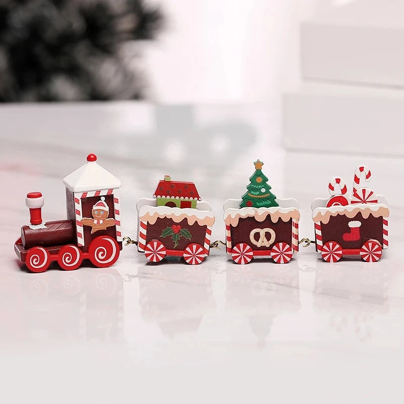 Christmas Train Decoration – Merry Christmas 2025 Home Ornament, Xmas & New Year 2026 Gifts