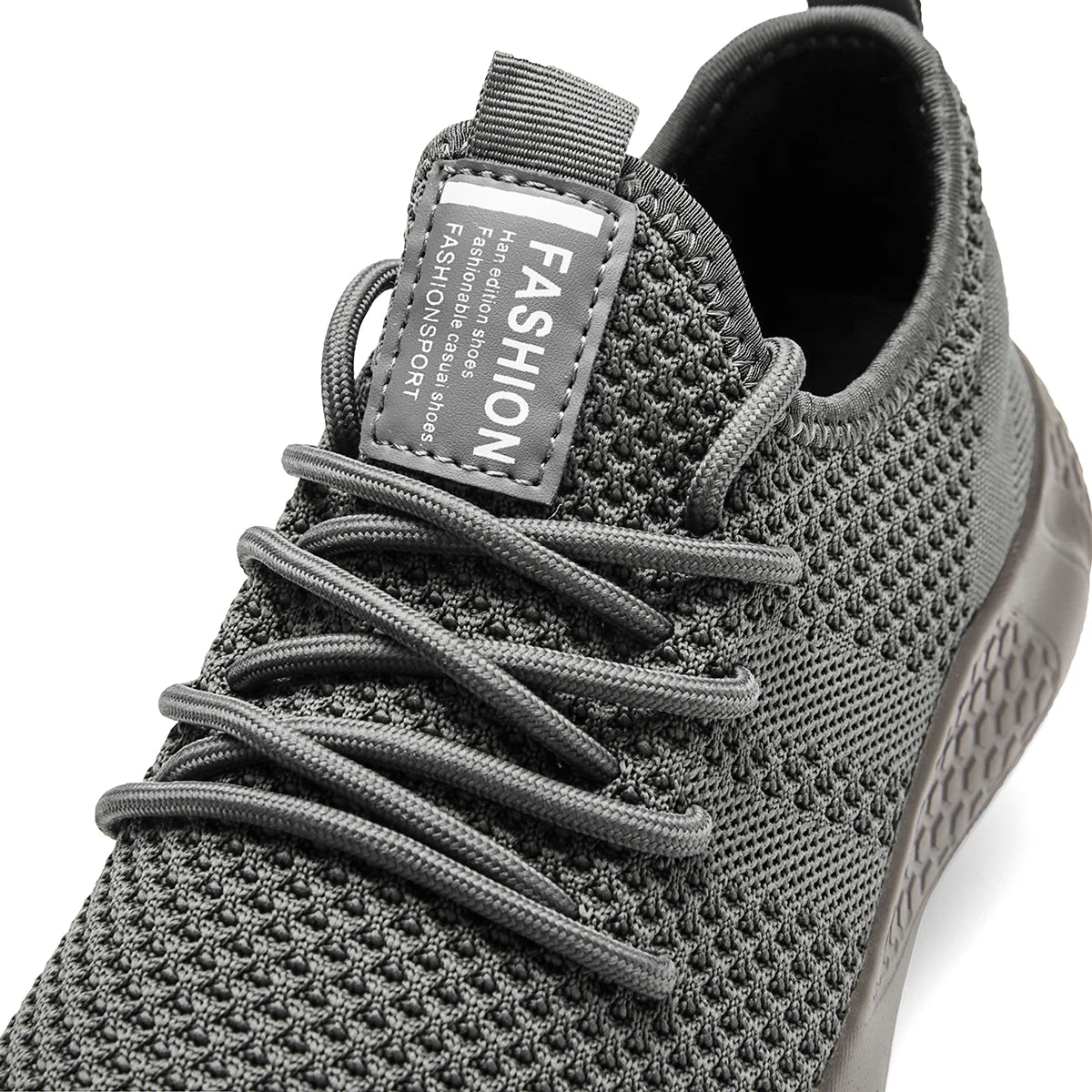 Unisex Breathable Running Shoes Lace Up Lightweight Casual Gym