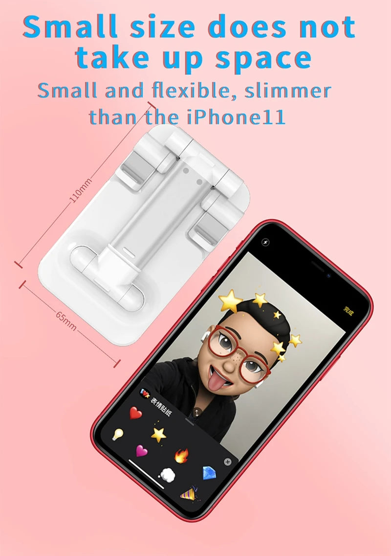 New Desk Mobile Phone Holder Stand For iPhone iPad Xiaomi Adjustable Desktop Tablet Holder Universal Table Cell Phone Stand