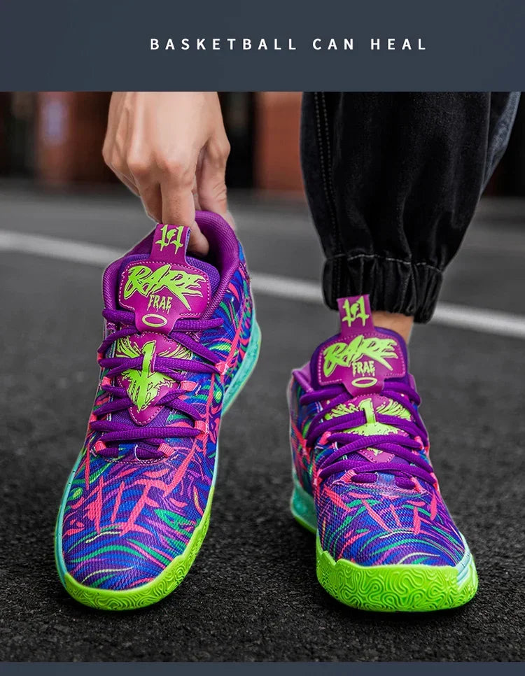 Basketball Shoes Breathable Training Sneakers For Hard Court