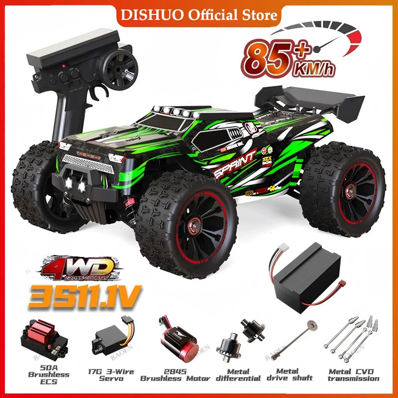 SCY9522PRO 85KM/H High Speed RC Car Brushless 4WD Off-Road Drift Remote Control Car 1:16 Professional Racing Cars SCY9522 50KM/H