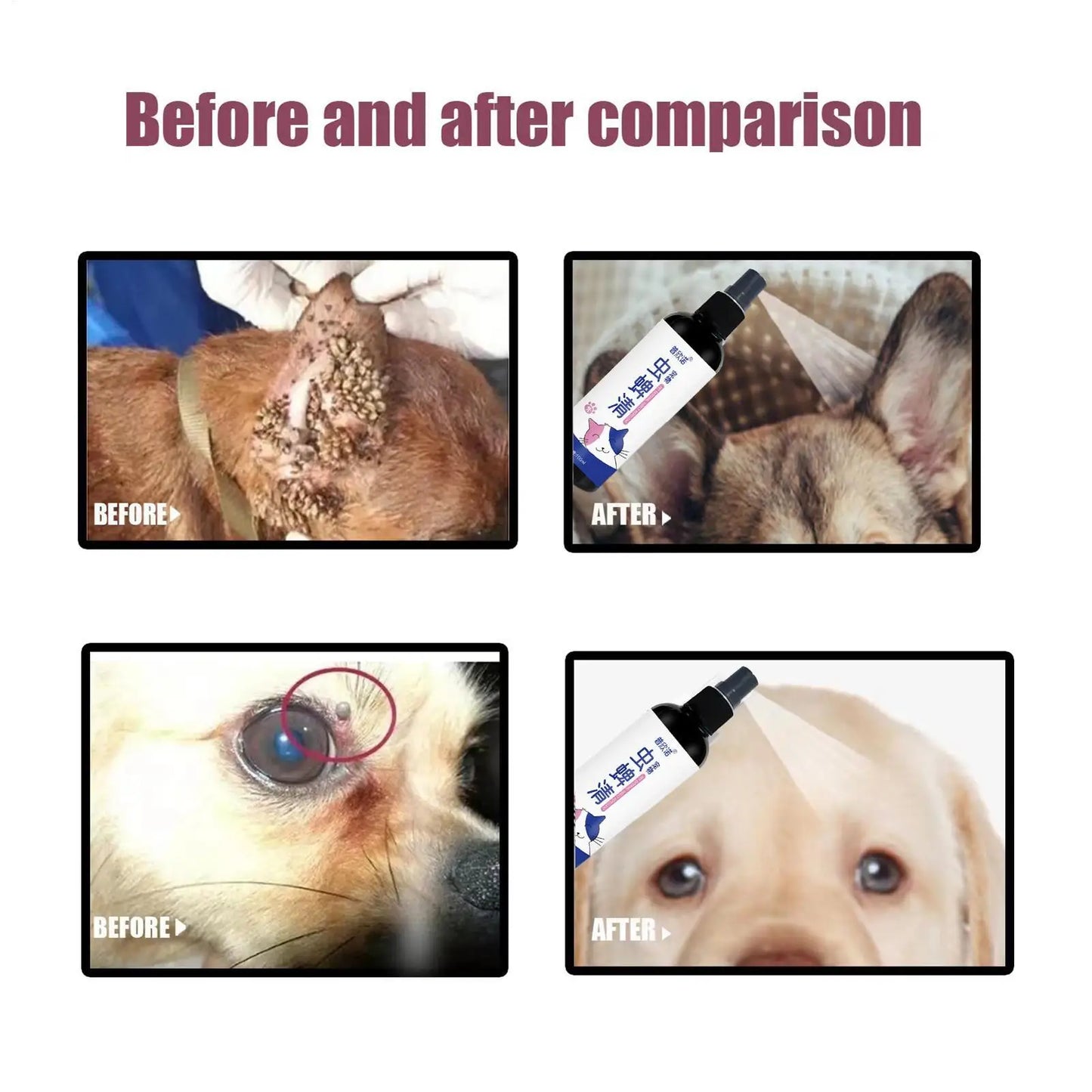 Pet Tick Sprays Ticks Spray That Repels And Prevents Ticks Spray For Pets 100ml Safe For Home And Cats Dogs Flea Remover