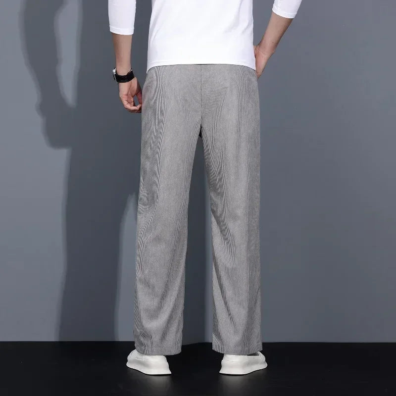 Men's Outdoor Golf Sports Windproof and Breathable Trend Straight Leg Pants Are Comfortable Fashionable Versatile Casual Pants