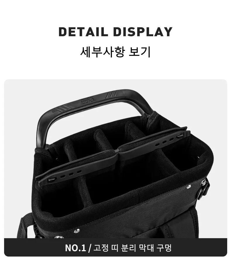 PGM Golf Bags Backpack Design Clubs Bag 2kg Ultra Lightweight Portable Fixed Insert Waterproof Accessories QB144