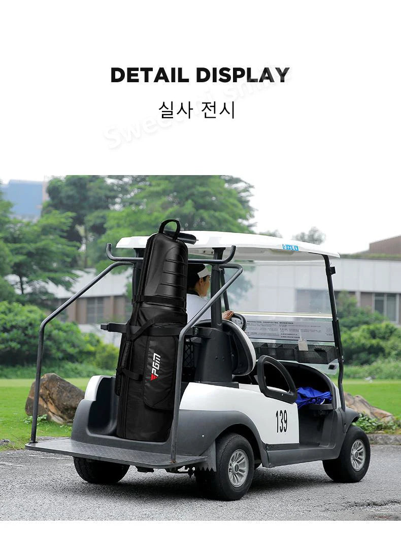 PGM Golf Aviation Bag for Men and Women, Travel Ball Bag, Collision and Compression Protection  HKB014