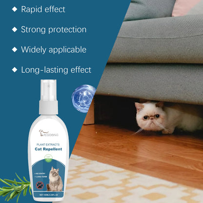 Cat Deterrent Spray 100ml for Indoor Chewing and Scratching Prevention