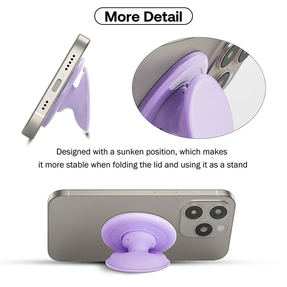 Grippopso Universal Magnetic Phone Socket Phone Holder Stand Silicone Grip Tok Mobile Phone Accessories Soporte for iPhone