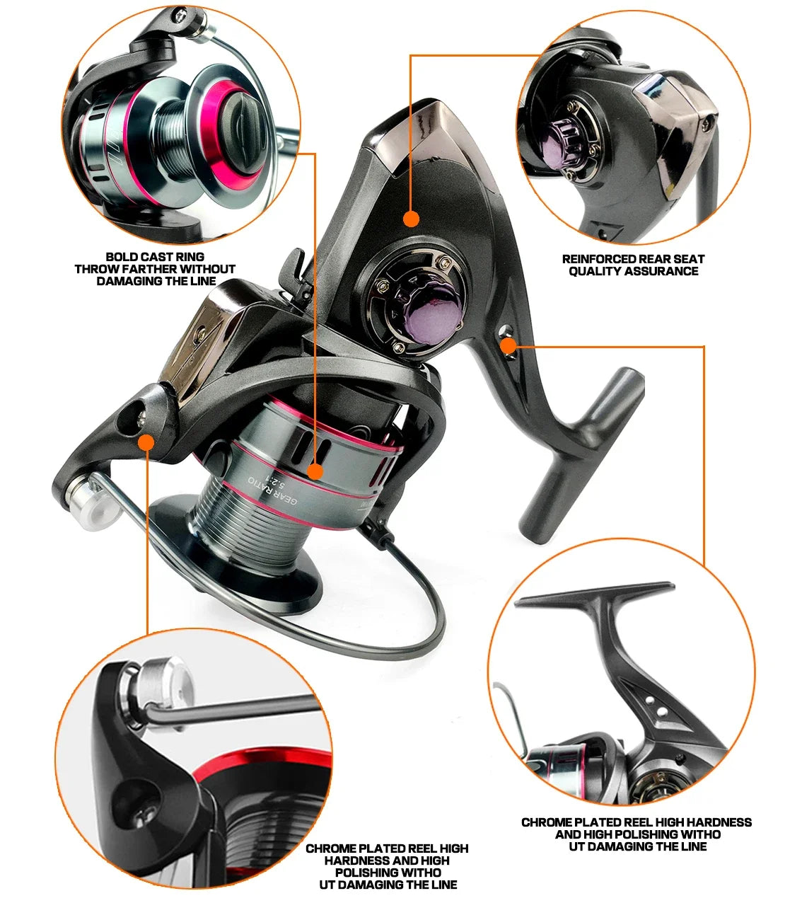 1.8-3.6m Carbon Fiber Fishing Rod And Reel Combo Super Hard Telescopic Fishing Pole Spinning Reel Kit Max Resistance 3-8kg Pesca