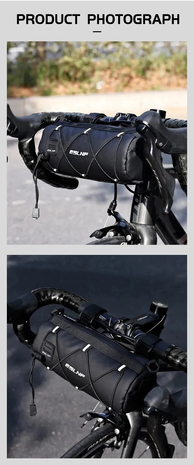 Waterproof Road Bicycle Handlebar Bag Multifunctional MTB Front Tube Bag Portable Frame Pannier Outdoor Shoulder bag