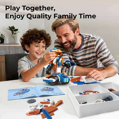 12-in-1 Programmable Robot Building Kit With App Remote Control