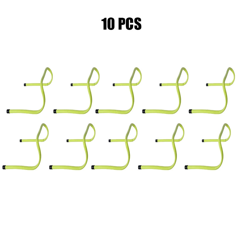 5/10/20/30Pcs 30cm Football Hurdle Portable Speed Agility Training Equipment Hurdle Ladder Safety Soccer Stable Rack