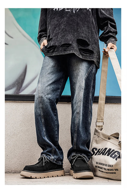 Mens Suede Leather Lace Up Ankle Boots Casual Retro Style