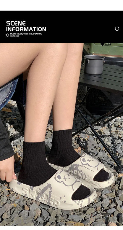 Slippers EVA Insole Non Slip Indoor Outdoor Casual