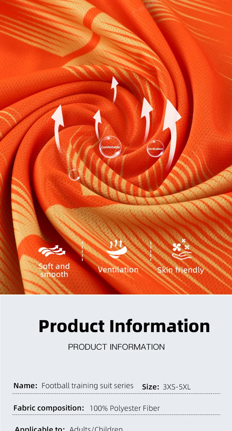 Adult Kid Soccer Jersey Customize Football Uniforms Shirts Men Women Futsal Sportswear Training Tracksuit Sports Outfit Clothes