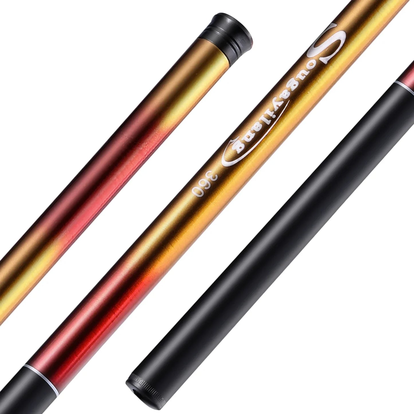 Sougayilang Carp Fishing Rod 2.7/3.6/4.5/5.4M Portable Ultra Light Telescopic Fishing Pole Max Drag 5Kg Fishing Tools