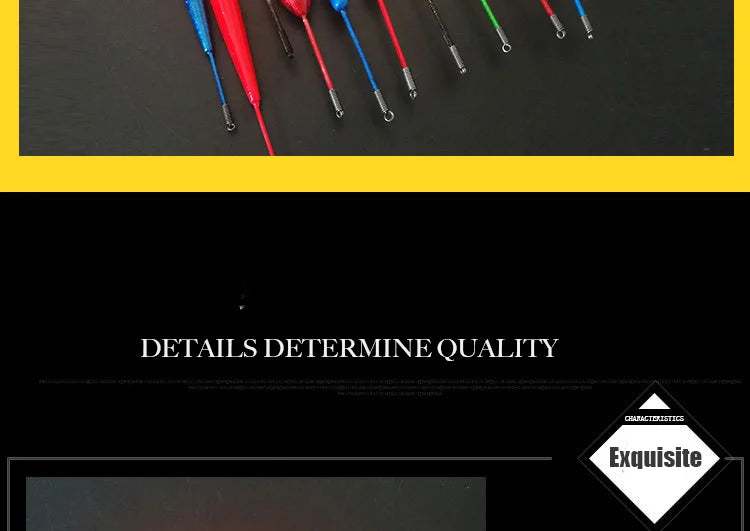 Fishing Floats Set 10 Pieces Plastic Float Buoy Bobber