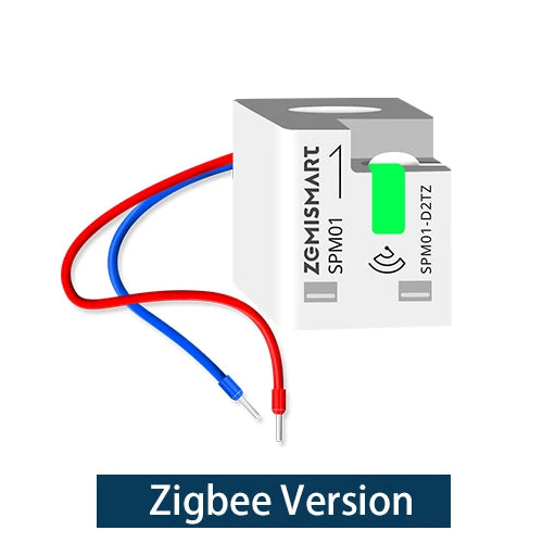 Zemismart Smart Energy Meter Zigbee WiFi Monitor Electric Sensor Measure Work With Tuya Zigbee2mqtt Home Assistant