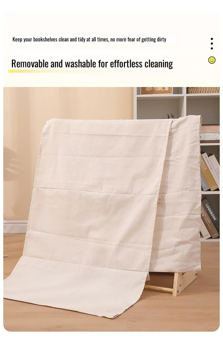 Wooden Movable Kids Bookshelf Multi-Layer Storage Bookcase Floor Standing Reading Shelf for Children's Books & Toys