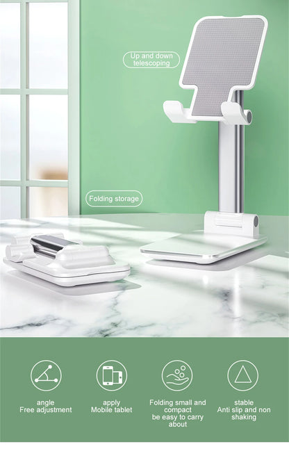 Adjustable Universal Desk Phone And Tablet Holder Stand