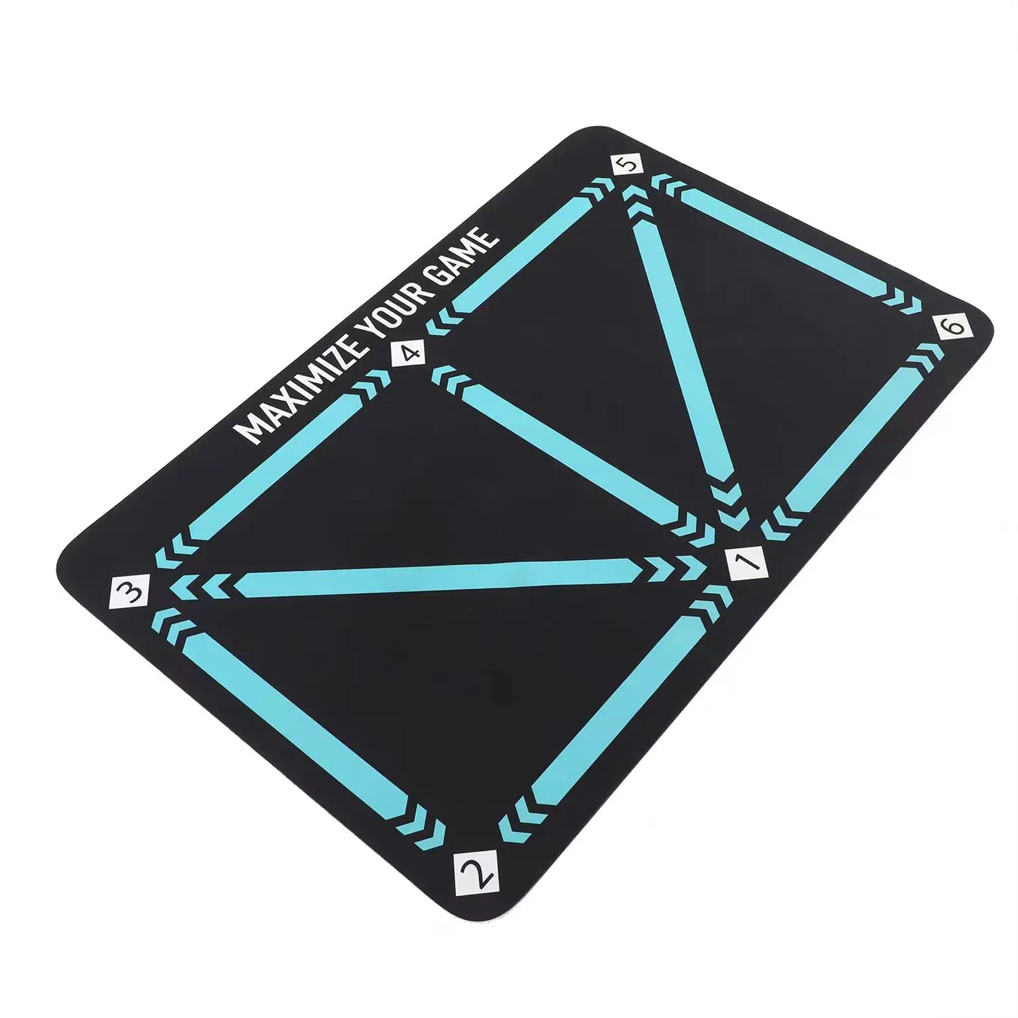 Soccer ball control training mat | Stable and silent rubber base | Digital Guidance Design | Improve ball sense, daily training